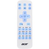 Acer MC.JQ011.005 telecomando IR Wireless Universale Pulsanti bianco/Blu, Universale, IR Wireless, Pulsanti, Bianco