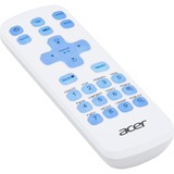 Acer MC.JQ011.005 telecomando IR Wireless Universale Pulsanti bianco/Blu, Universale, IR Wireless, Pulsanti, Bianco