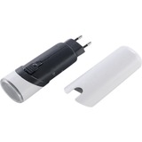 Ansmann RC2 Nero, Argento Torcia a mano LED, Torcia elettrica bianco/Nero, Torcia a mano, Nero, Argento, LED, 3 lampada(e), 12 lm, 20 m