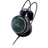 Audio-Technica ATH-A990z Cuffie Padiglione auricolare Connettore 3.5 mm Nero Nero/Verde, Cuffie, Padiglione auricolare, MUSICA, Nero, Cablato, Circumaurale