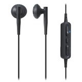 Audio Technica ATH-C200BT Cuffia Auricolare Micro-USB Bluetooth Nero, Headset Nero, Cuffia, Auricolare, Nero, Stereofonico, Pulsanti, Controllo in linea