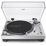 Audio-Technica AT-LP120X Giradischi a trasmissione diretta Argento argento, Giradischi a trasmissione diretta, Manuale, Argento, Alluminio, 33 1/3,45,78 Giri/min, 33,45,78 Giri/min