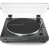 Audio-Technica AT-LP60XBT Giradischi con trasmissione a cinghia Nero Nero, Giradischi con trasmissione a cinghia, Completamente automatico, Nero, Alluminio, 33 1/3,45 Giri/min, 33 1/3,45 Giri/min