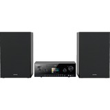 Grundig CMS 5000 BT Microsistema audio per la casa 100 W Nero Inox/Nero, Microsistema audio per la casa, Nero, Frontale, 100 W, 3-vie, DAB+, FM