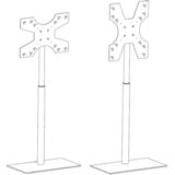 HAGOR 1981 Supporto per display espositivi 139,7 cm (55") Nero Nero, 35 kg, 81,3 cm (32"), 139,7 cm (55"), 600 x 400 mm, 1195 - 1635 mm