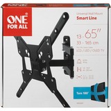 One for all WM2451, Montaggio a parete Nero