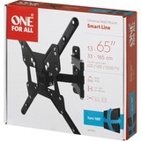 One for all WM2451, Montaggio a parete Nero