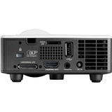 Optoma ML1050ST+ videoproiettore Proiettore desktop 1000 ANSI lumen DLP WXGA (1280x800) Compatibilità 3D Nero, Bianco bianco/Nero, 1000 ANSI lumen, DLP, WXGA (1280x800), 16:10, 635 - 2540 mm (25 - 100"), 0,43 - 3,44 m