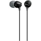 Sony MDR-EX15AP Cuffie e auricolari Nero, Cablato, 8 - 22000 Hz, Musica e Chiamate, 3 g, Auricolare, Nero