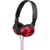 Sony MDR-ZX310 Cuffie e auricolari rosso/Nero, Cablato, 10 - 24000 Hz, MUSICA, 125 g, Cuffie, Rosso