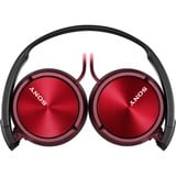Sony MDR-ZX310 Cuffie e auricolari rosso/Nero, Cablato, 10 - 24000 Hz, MUSICA, 125 g, Cuffie, Rosso