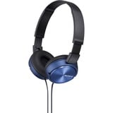 Sony MDR-ZX310 Cuffie e auricolari blu/Nero, Cablato, 10 - 24000 Hz, MUSICA, 125 g, Cuffie, Blu