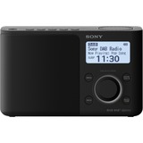 Sony XDR-S61D radio Personale Nero Nero, Personale, DAB,DAB+,FM,PLL, 87,5 - 108 MHz, 1-via, 8 cm, LCD