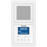 TechniSat DigitRadio Up 1 bianco, Digitale, DAB+,FM, Montabile a parete, Bianco, 2 W, Digitale