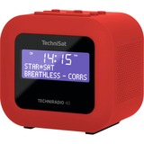 TechniSat TECHNIRADIO 40 Personale Digitale Rosso rosso, Personale, Digitale, DAB+,FM, 87.5 - 108 MHz, 174 - 240 MHz, 1,2 W