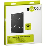 goobay 63267 kit di fissaggio, Adattatore Nero, 0,697 g, 220 mm, 2 mm, 220 mm