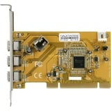 Dawicontrol DC-1394 PCI FireWire Controller scheda di interfaccia e adattatore PCI, TI 43AB23, 100 Mbit/s, PC, Cablato, Windows 2003/Vista/2000/XP, Vendita al dettaglio