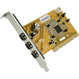 Dawicontrol DC-1394 PCI FireWire Controller scheda di interfaccia e adattatore PCI, TI 43AB23, 100 Mbit/s, PC, Cablato, Windows 2003/Vista/2000/XP, Vendita al dettaglio