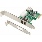 Dawicontrol DC-1394 PCIe scheda di interfaccia e adattatore, Controllore PCIe, 400 Mbit/s, Windows 2003/Vista/2000/XP, Vendita al dettaglio