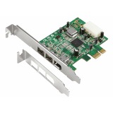 Dawicontrol DC-FW800 FireWire PCIe Hostadapter scheda di interfaccia e adattatore PCIe, TI082AA2 / TI081BA3, 800 Mbit/s, Cablato, Windows 2000/2003/XP/Vista, Vendita al dettaglio