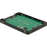 DeLOCK 62792 scheda di interfaccia e adattatore Interno M.2, Convertitore SATA, M.2, Nero, Argento, 6 Gbit/s, 0 - 70 °C, -40 - 85 °C