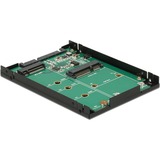DeLOCK 62866 scheda di interfaccia e adattatore Interno M.2, mSATA, Convertitore SATA, M.2, mSATA, Nero, Verde, 6 Gbit/s, Windows 10 Education, Windows 10 Education x64, Windows 10 Enterprise, Windows 10 Enterprise x64,..., 70 mm