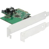 DeLOCK 89029 scheda di interfaccia e adattatore Interno SATA, USB 3.2 Gen 2 (3.1 Gen 2) PCIe, SATA, USB 3.2 Gen 2 (3.1 Gen 2), PCIe 3.0, SATA, 10 Gbit/s, Windows 10, Windows 10 x64, Windows 7, Windows 7 x64, Windows 8.1, Windows 8.1 x64