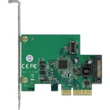 DeLOCK 89029 scheda di interfaccia e adattatore Interno SATA, USB 3.2 Gen 2 (3.1 Gen 2) PCIe, SATA, USB 3.2 Gen 2 (3.1 Gen 2), PCIe 3.0, SATA, 10 Gbit/s, Windows 10, Windows 10 x64, Windows 7, Windows 7 x64, Windows 8.1, Windows 8.1 x64