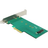 DeLOCK 89472 scheda di interfaccia e adattatore Interno M.2 PCIe, M.2, Nero, Verde, Argento, 39 Gbit/s, Windows 10 Education, Windows 10 Education x64, Windows 10 Enterprise, Windows 10 Enterprise x64,..., Scatola