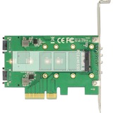 DeLOCK 89518 scheda di interfaccia e adattatore Interno M.2, SATA PCIe, M.2, SATA, PCIe 3.0, Windows 10 Education, Windows 10 Education x64, Windows 10 Enterprise, Windows 10 Enterprise x64,..., Scatola