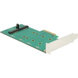 DeLOCK 89536 scheda di interfaccia e adattatore Interno M.2, Controller Serial ATA PCIe, M.2, 6 Gbit/s, 0, 1, Windows 10 Education, Windows 10 Education x64, Windows 10 Enterprise, Windows 10 Enterprise x64,..., Scatola