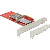 DeLOCK 89577 scheda di interfaccia e adattatore Interno M.2, Controllore PCIe, M.2, PCIe 3.0, Nero, Rosso, Argento, 39 Gbit/s, Windows 10 Education, Windows 10 Education x64, Windows 10 Enterprise, Windows 10 Enterprise x64,...