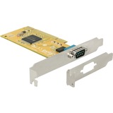 DeLOCK 89592 scheda di interfaccia e adattatore Interno RS-232 PCI, RS-232, PCI 3.0, RS-232, Argento, PC