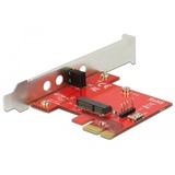 DeLOCK 89889 scheda di interfaccia e adattatore Interno M.2 M.2, 1 x 67 pin M.2 key E, 1 x PCI Express x1, 1 x USB 2.0 Micro-B, 1 x USB 2.0 pin header, Taiwan, Scatola