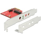 DeLOCK 89889 scheda di interfaccia e adattatore Interno M.2, Adattatore Wi-Fi M.2, 1 x 67 pin M.2 key E, 1 x PCI Express x1, 1 x USB 2.0 Micro-B, 1 x USB 2.0 pin header, Taiwan, Scatola