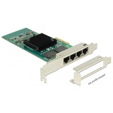 DeLOCK 89946 scheda di rete e adattatore Interno Ethernet 1000 Mbit/s Interno, Cablato, PCI Express, Ethernet, 1000 Mbit/s
