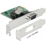 DeLOCK 89948 scheda di interfaccia e adattatore Interno RS-232 PCIe, RS-232, Verde, Cina, ASIX AX99100, 256 B