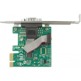 DeLOCK 89948 scheda di interfaccia e adattatore Interno RS-232 PCIe, RS-232, Verde, Cina, ASIX AX99100, 256 B