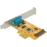 DeLOCK 90293 scheda di interfaccia e adattatore Interno RS-232, Convertitore PCIe, RS-232, A basso profilo, PCIe 2.0, SUN2212, 0,0001152 Gbit/s