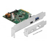 DeLOCK 90299 scheda di interfaccia e adattatore Interno USB 3.2 Gen 1 (3.1 Gen 1) PCIe, USB 3.2 Gen 1 (3.1 Gen 1), PCIe 3.0, Cina, Asmedia ASM3142, 10 Gbit/s