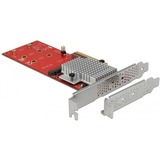 DeLOCK 90305 scheda di interfaccia e adattatore Interno M.2 PCIe, M.2, A basso profilo, PCIe 3.0, Asmedia ASM2824, 32 Gbit/s