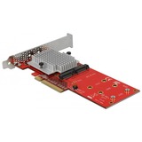 DeLOCK 90305 scheda di interfaccia e adattatore Interno M.2 PCIe, M.2, A basso profilo, PCIe 3.0, Asmedia ASM2824, 32 Gbit/s