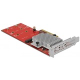 DeLOCK 90305 scheda di interfaccia e adattatore Interno M.2 PCIe, M.2, A basso profilo, PCIe 3.0, Asmedia ASM2824, 32 Gbit/s