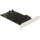 DeLOCK 90349 scheda di interfaccia e adattatore Interno SATA, Controllore PCIe, SATA, PCIe 2.0, Windows 10, Windows 7, Windows 8, Windows 8.1, 120 mm, 150 mm