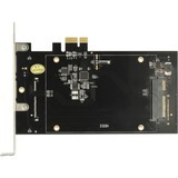 DeLOCK 90349 scheda di interfaccia e adattatore Interno SATA, Controllore PCIe, SATA, PCIe 2.0, Windows 10, Windows 7, Windows 8, Windows 8.1, 120 mm, 150 mm