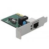 DeLOCK 90381 scheda di rete e adattatore Interno Ethernet 100 Mbit/s Interno, Cablato, PCI Express, Ethernet, 100 Mbit/s