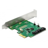 DeLOCK 90392 scheda di interfaccia e adattatore Interno SATA PCIe, SATA, PCIe 2.0, 0, 1