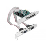 DeLOCK 90413 scheda di interfaccia e adattatore Interno Parallelo, RS-232 PCIe, Parallelo, RS-232, PCIe 1.1, RS-232, Cina, 0,0004608 Gbit/s