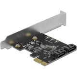 DeLOCK 90431 scheda di interfaccia e adattatore Interno SATA PCIe, SATA, Cina, JMicron JMB582, 6 Gbit/s, Windows 10 Education, Windows 10 Education x64, Windows 10 Enterprise, Windows 10 Enterprise x64,...