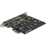 DeLOCK 90432 scheda di interfaccia e adattatore Interno M.2 PCIe, M.2, PCIe 3.0, Nero, JMicron JMB582, Windows 10 Education, Windows 10 Education x64, Windows 10 Enterprise, Windows 10 Enterprise x64,...